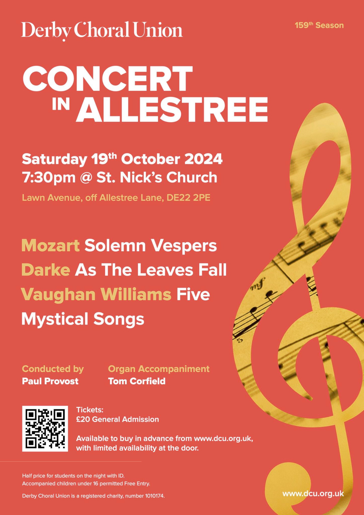 Autumn Concert in Allestree