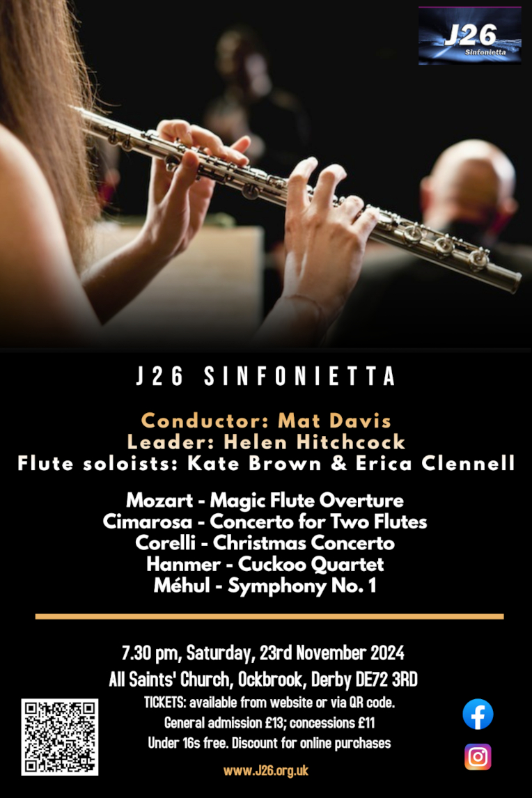 J26 Sinfonietta in Concert